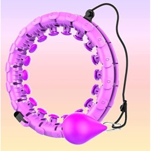 COPY - COPY - QRlitos Smart Hula Hoop Weighted Adult Weight Loss 2 in 1 Abdomen… - Picture 1 of 5